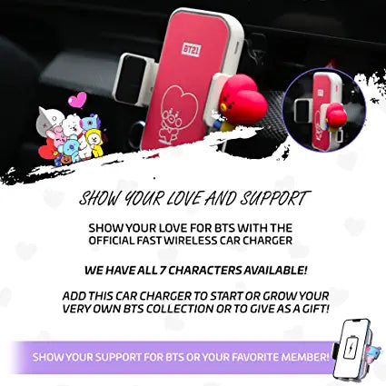 BT21 Baby Wireless Car Charger