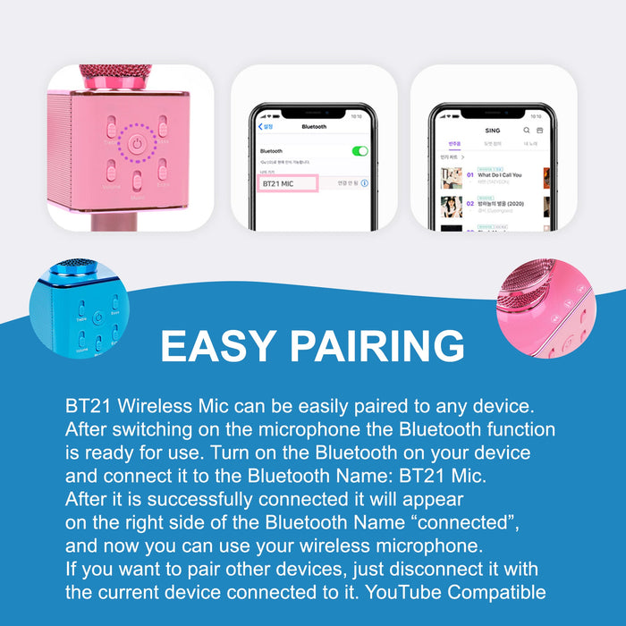 BT21 Official Bluetooth Microphone/Speaker