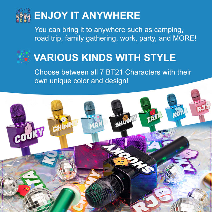 BT21 Official Bluetooth Microphone/Speaker