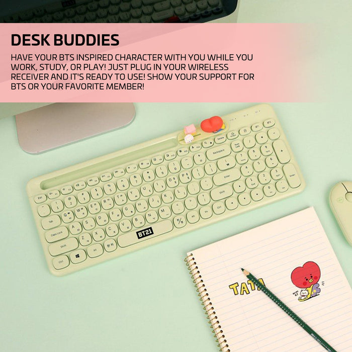 BT21 My Little Buddy Better Together - Bluetooth Keyboard