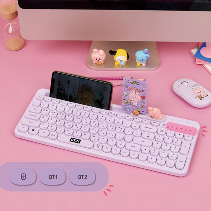 BT21 My Little Buddy Better Together - Bluetooth Keyboard