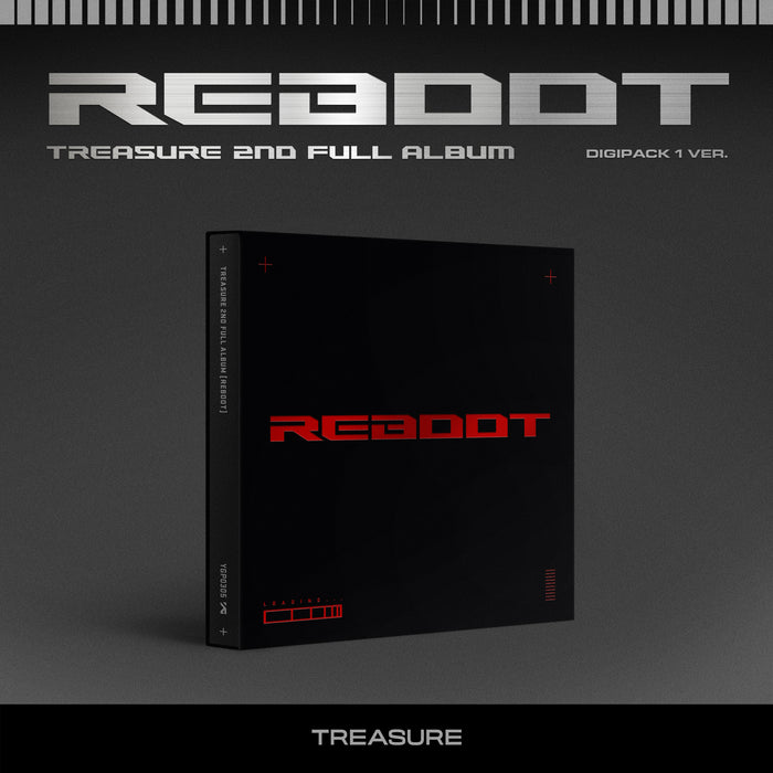 TREASURE 트레저 2ND ALBUM - REBOOT (Digipack Ver.)