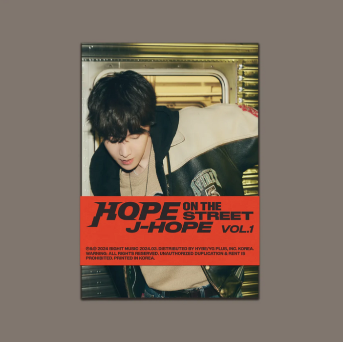 J-HOPE - VOL.1 [HOPE ON THE STREET] Weverse Albums ver.