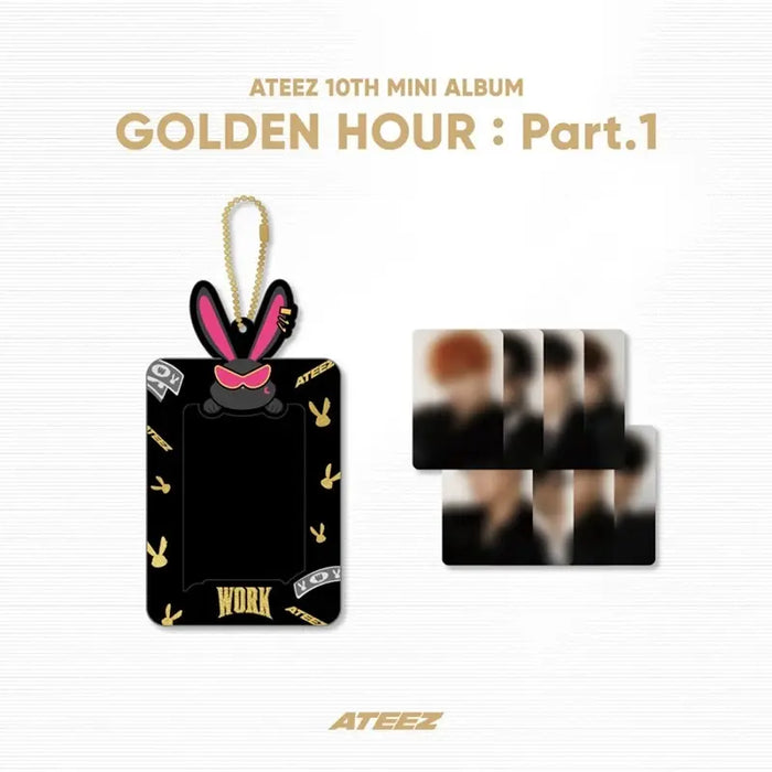 ATEEZ GOLDEN HOUR : Part.1 Official Merchandise - Photocard Holder Set