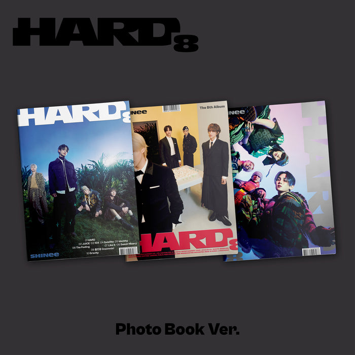SHINEE 샤이니 - The 8th Album: HARD [Photobook Ver.]