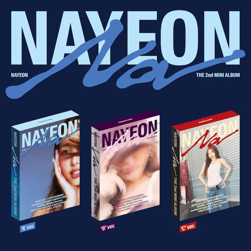 【直筆サイン】　NAYEON 2nd mini album NA 直筆サイン】 NAYEON 2nd mini album NA Nayeon 2nd Mini Album