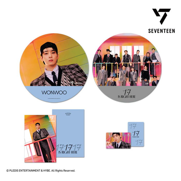 SEVENTEEN - 17 Right Here: Mini Poster & Image Picket Package — K SEVENTEEN - 17 Right Here: Mini Poster & Image Picket Package — K