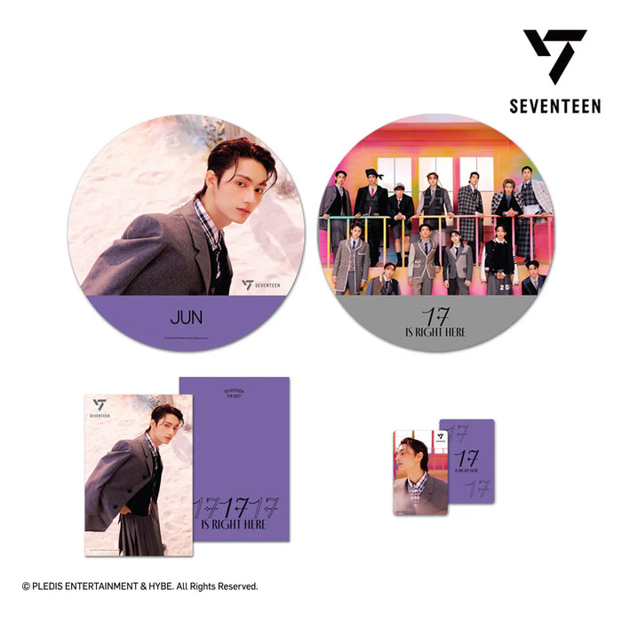SEVENTEEN - 17 Right Here: Mini Poster & Image Picket Package — K SEVENTEEN - 17 Right Here: Mini Poster & Image Picket Package — K