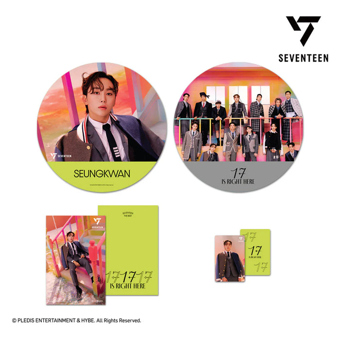 SEVENTEEN - 17 Right Here: Mini Poster & Image Picket Package — K SEVENTEEN - 17 Right Here: Mini Poster & Image Picket Package — K