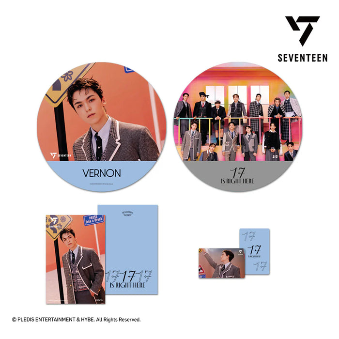 SEVENTEEN - 17 Right Here: Mini Poster & Image Picket Package — K SEVENTEEN - 17 Right Here: Mini Poster & Image Picket Package — K