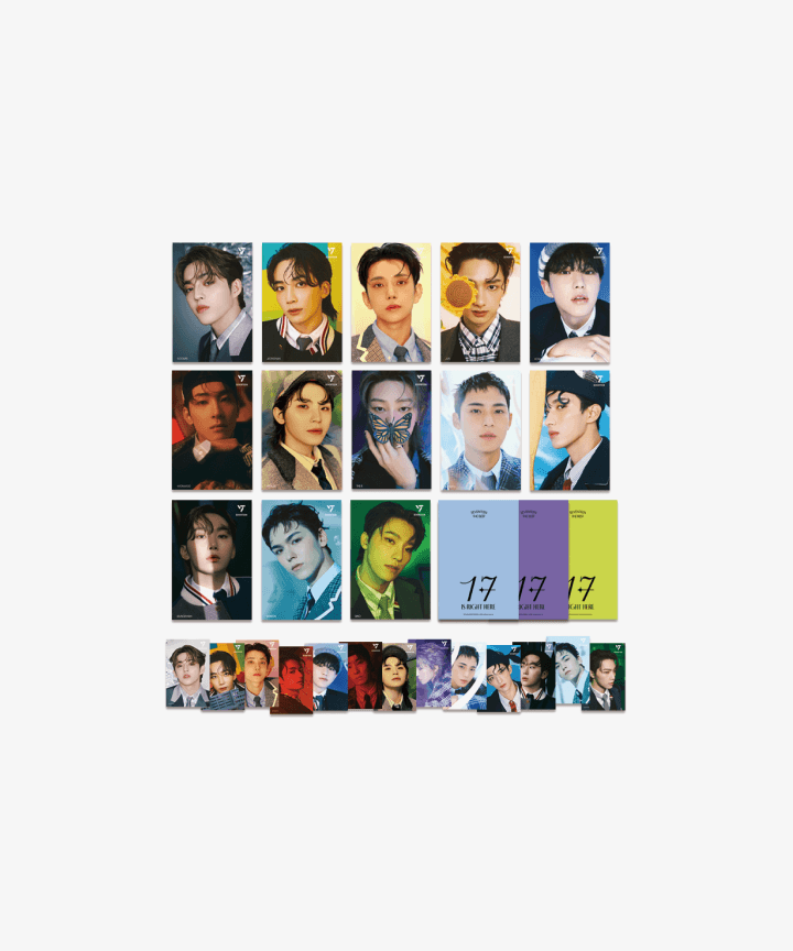 SEVENTEEN - 17 Right Here: 3D Lenticular Postcard — K-PLAYLIST.COM