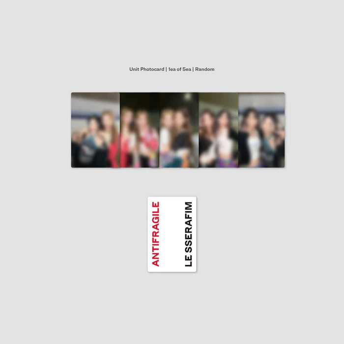 LE SSERAFIM - 2nd Mini Album: Antifragile [Compact Ver.]