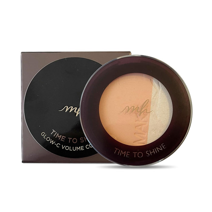 [MAKEheal] Glow-C Volume Contour (2-in-1 Blush & Highlighter with Built-In Brush)