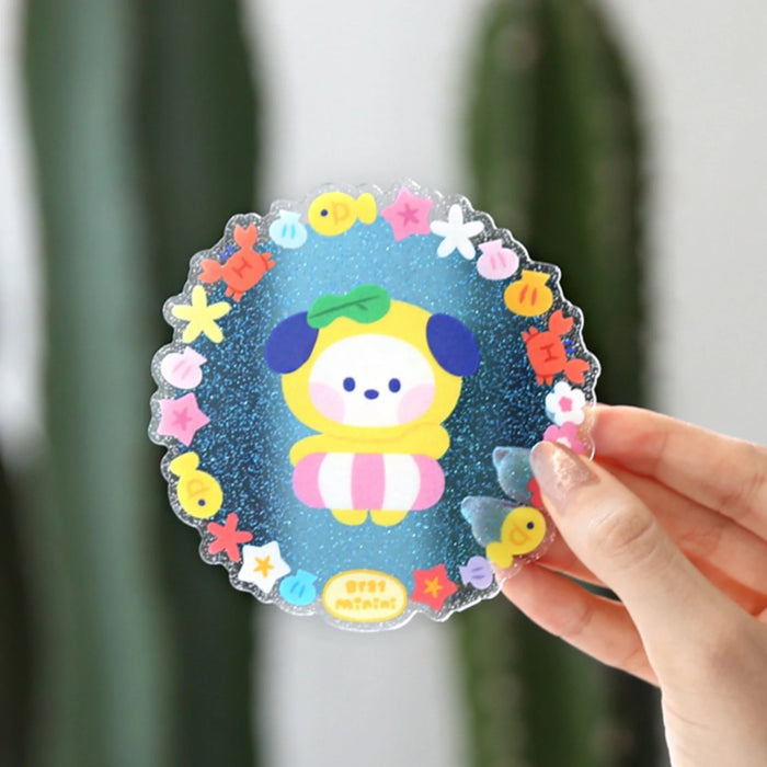 thumbnail image 2 of BTS BT21 Official Cup Coaster – Authentic & New 2 of 6