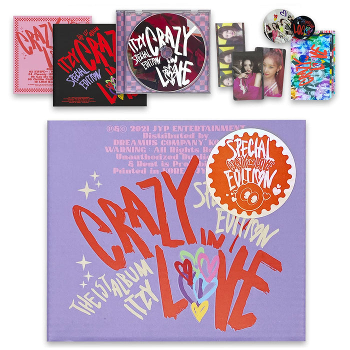 ITZY - Crazy in Love SPECIAL EDITION - Jewelcase Ver. (NO POSTER)