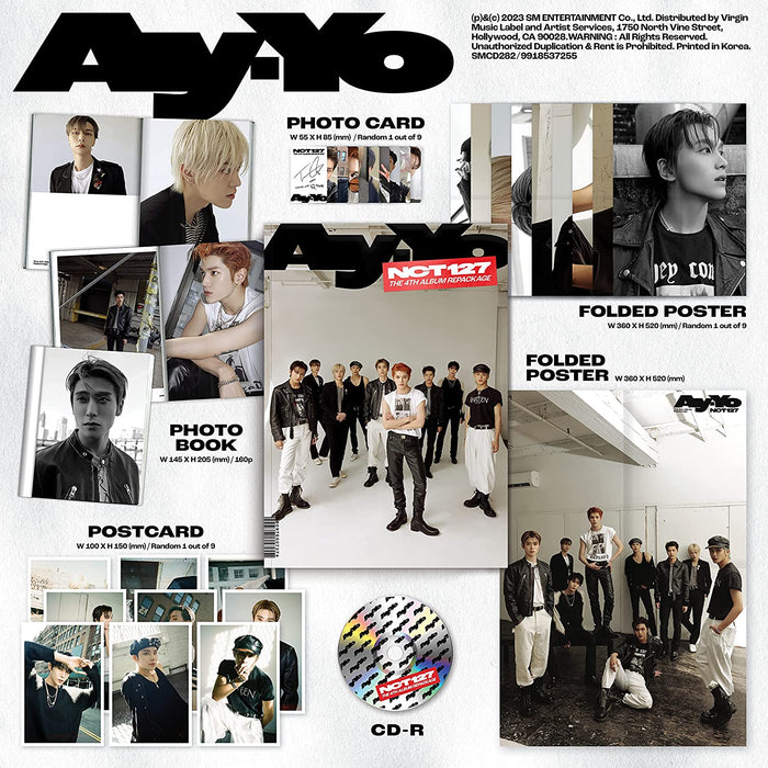 NCT 127 - 4th Album Repackage: AY-YO