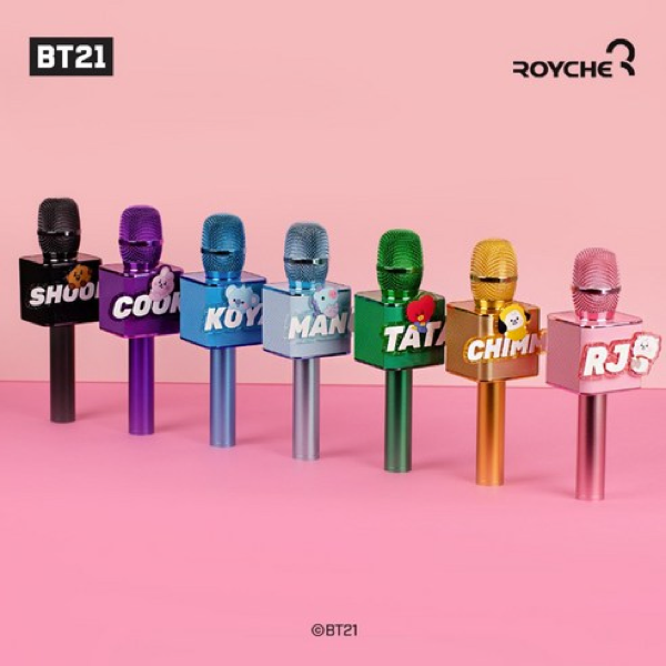 BT21 Official Bluetooth Microphone/Speaker — K-PLAYLIST.COM