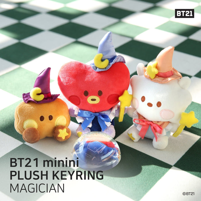 BT21 -  Minini Plush Keyring Magician