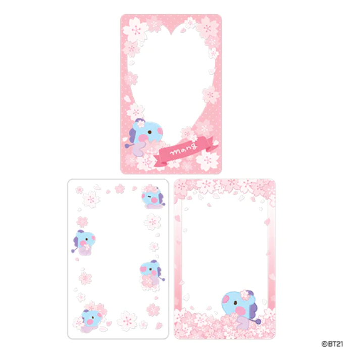 BT21 Minini Cherry Blossom Photocard Frame