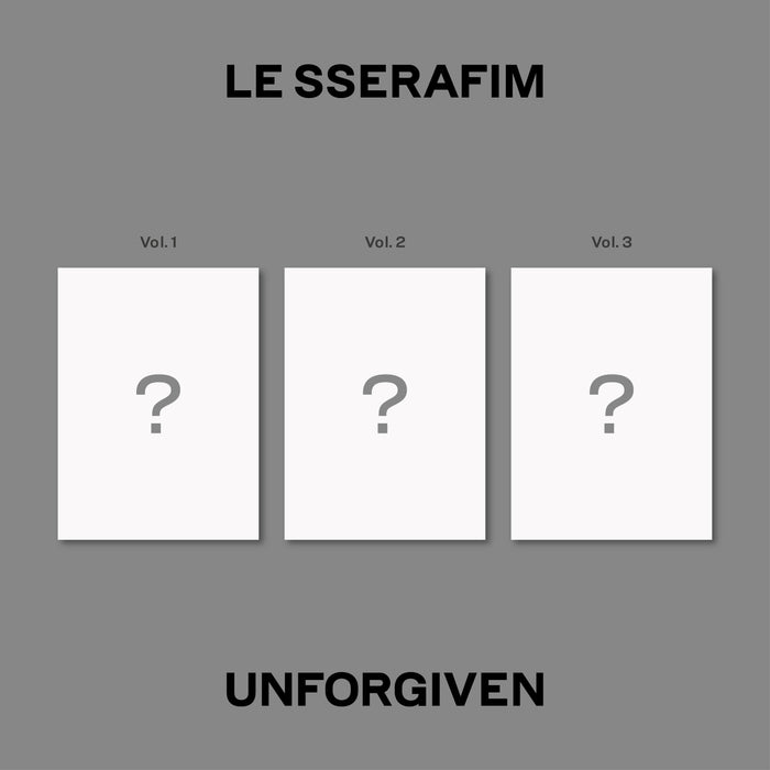 LE SSERAFIM - 1st Studio Album: UNFORGIVEN