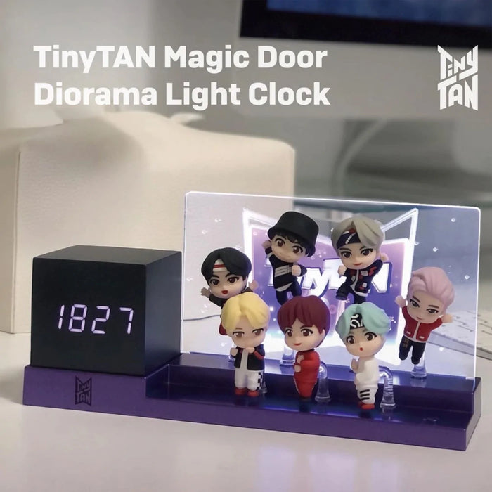 [BTS] TinyTan Magic Door Diorama Light Clock