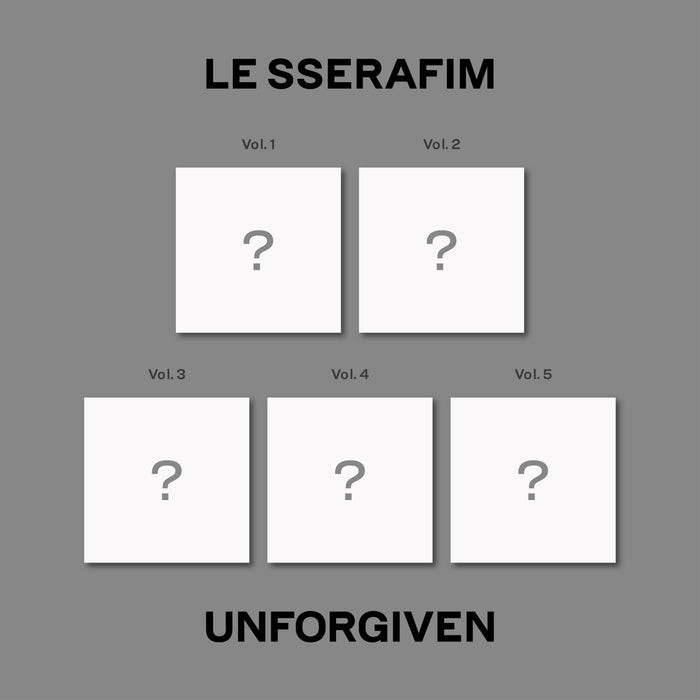 LE SSERAFIM - 1st Studio Album: UNFORGIVEN [Compact Ver.]