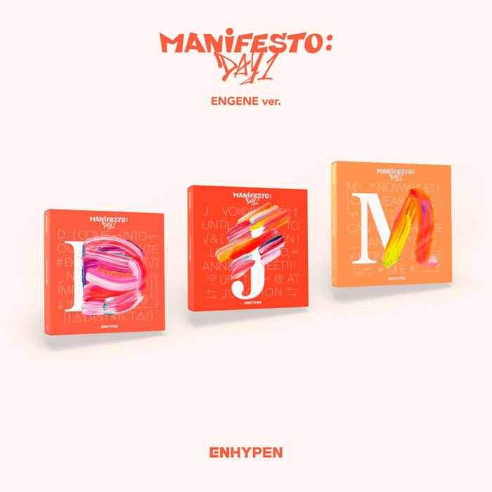 ENHYPEN - 3rd Mini Album | MANIFESTO: Day 1 [Engene Ver]