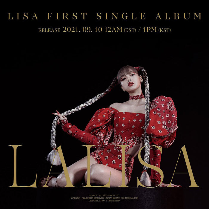 BLACKPINK Lisa - 1st Solo Album: LALISA