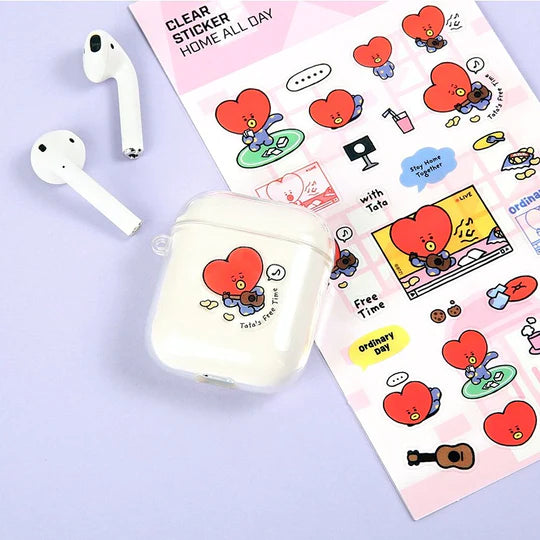 BT21 Home All Day - Clear Sticker