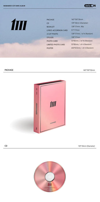 MAMAMOO - 12th Mini Album: Mic On *Poster Included*