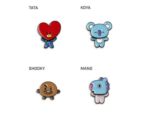 BT21 Minini - Metal Swing Pin Badge