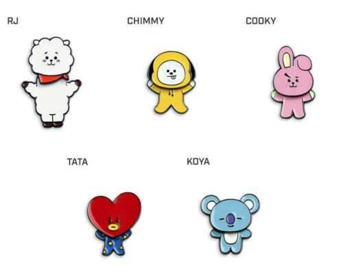 BT21 Minini - Metal Swing Pin Badge